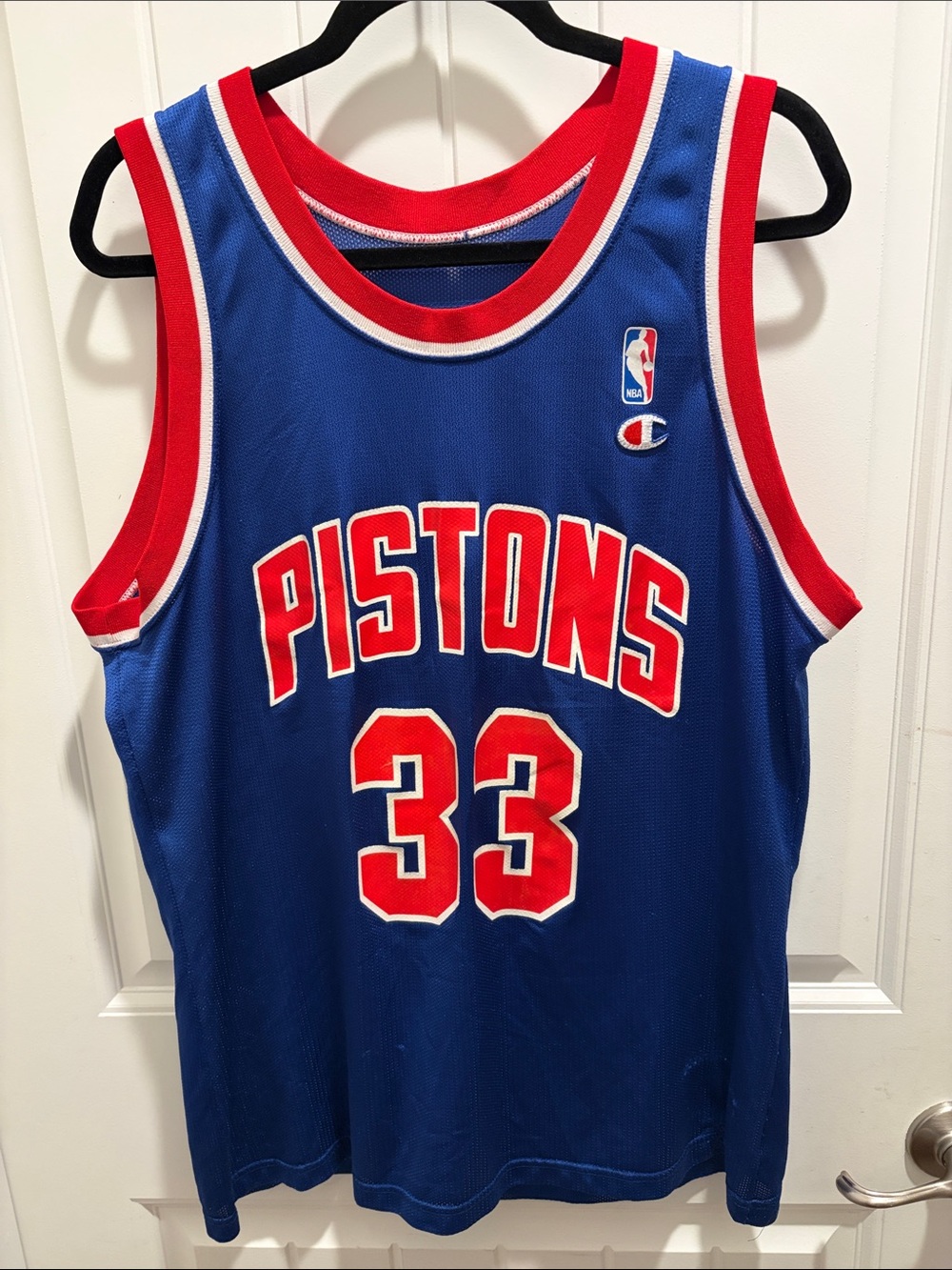 Champion Grant Hill Basketball Jersey #33 size 44 L